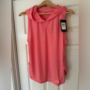 Under Armour sleeveless loose fit, lightweight hoodie - Size M with tags